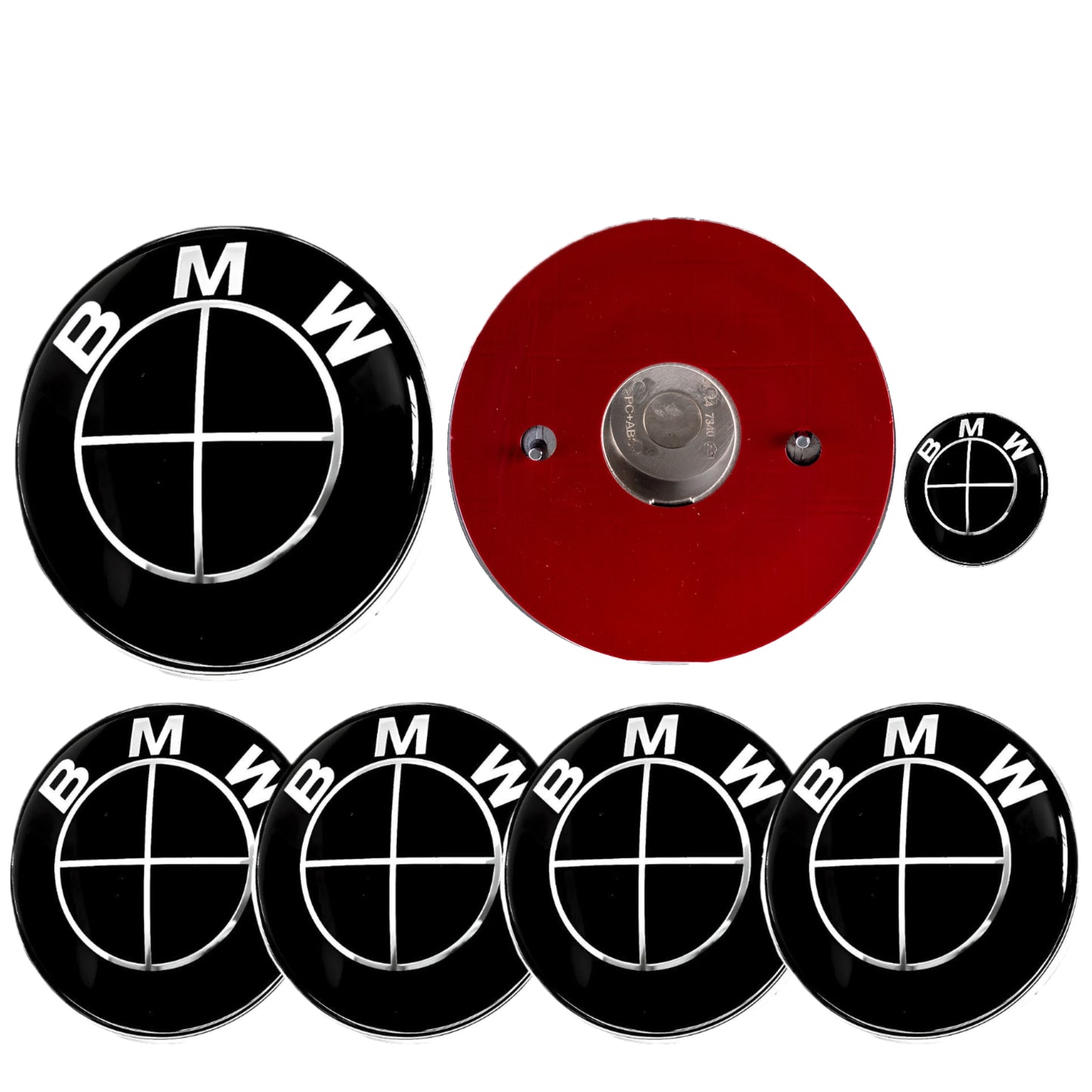 BMW Badge | Full Black