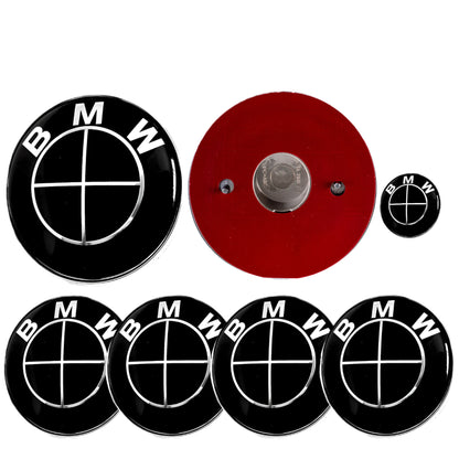 BMW Badge | Full Black