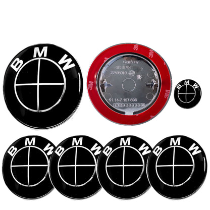 BMW Badge | Full Black