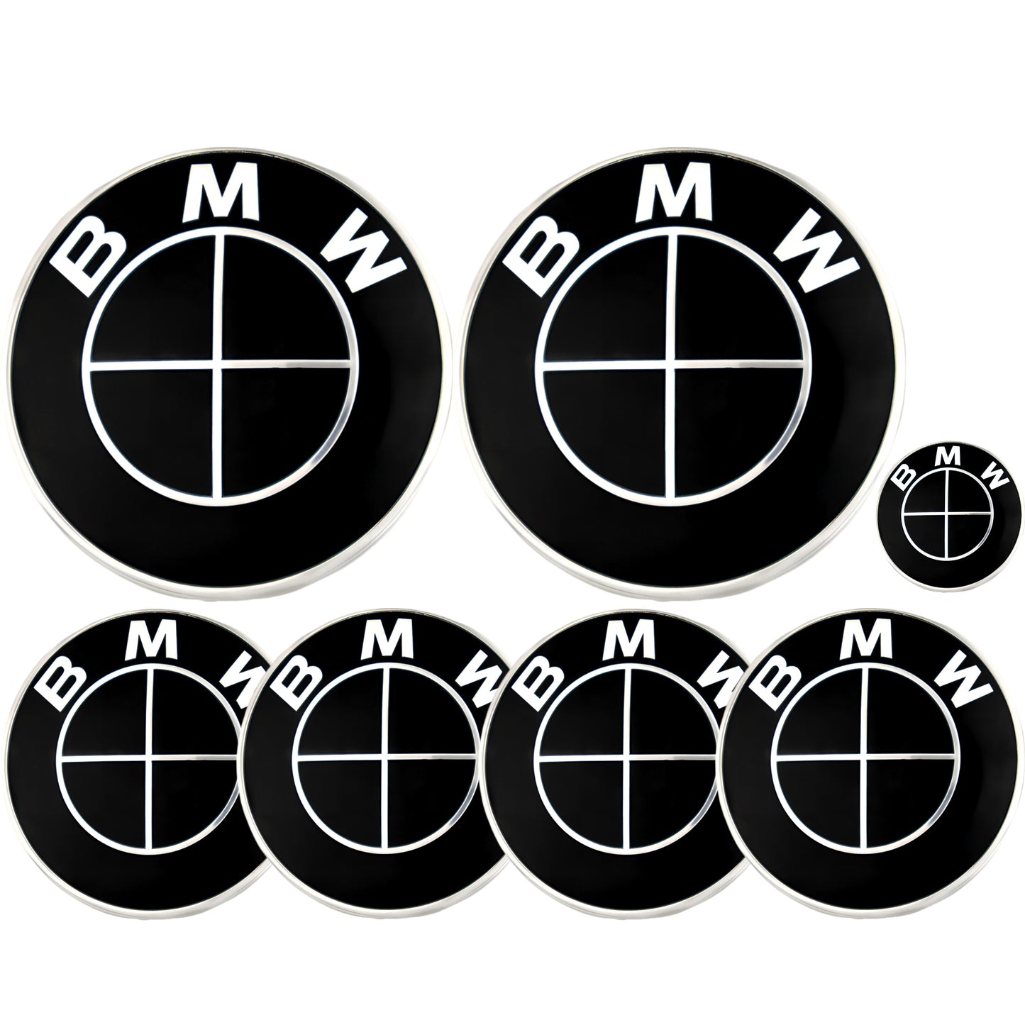 BMW Badge | Full Black