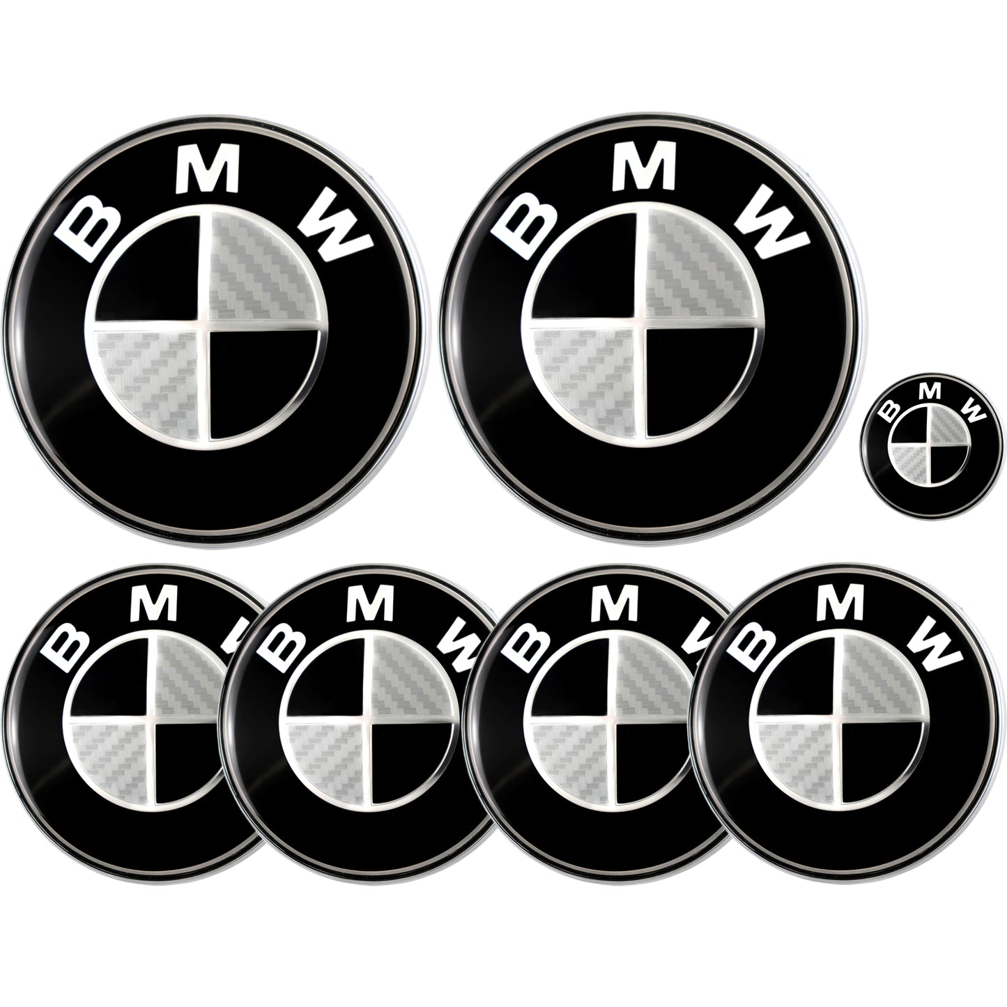 BMW Badge | Black & Grey