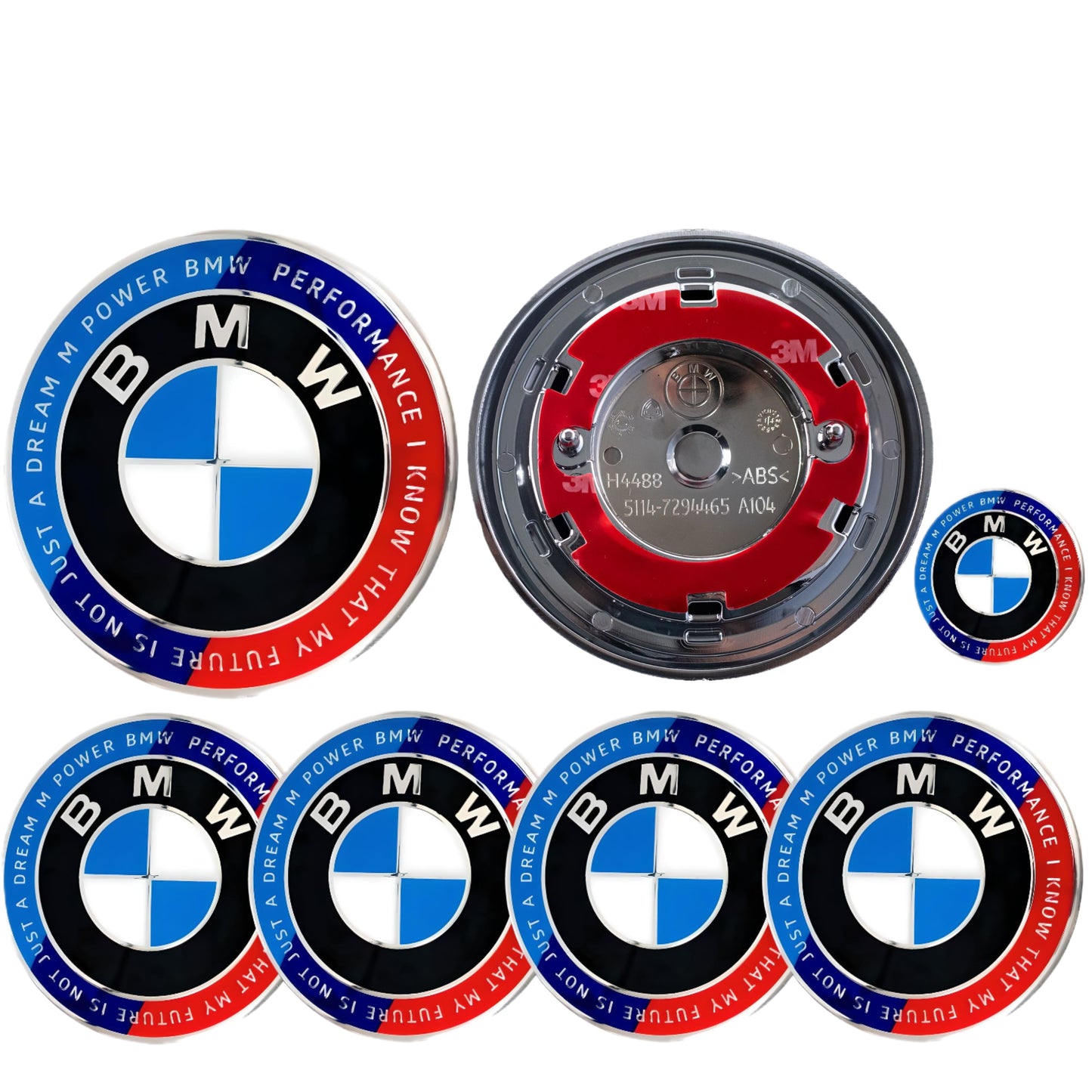 BMW 50th Anniversary Badge | Blue & Red