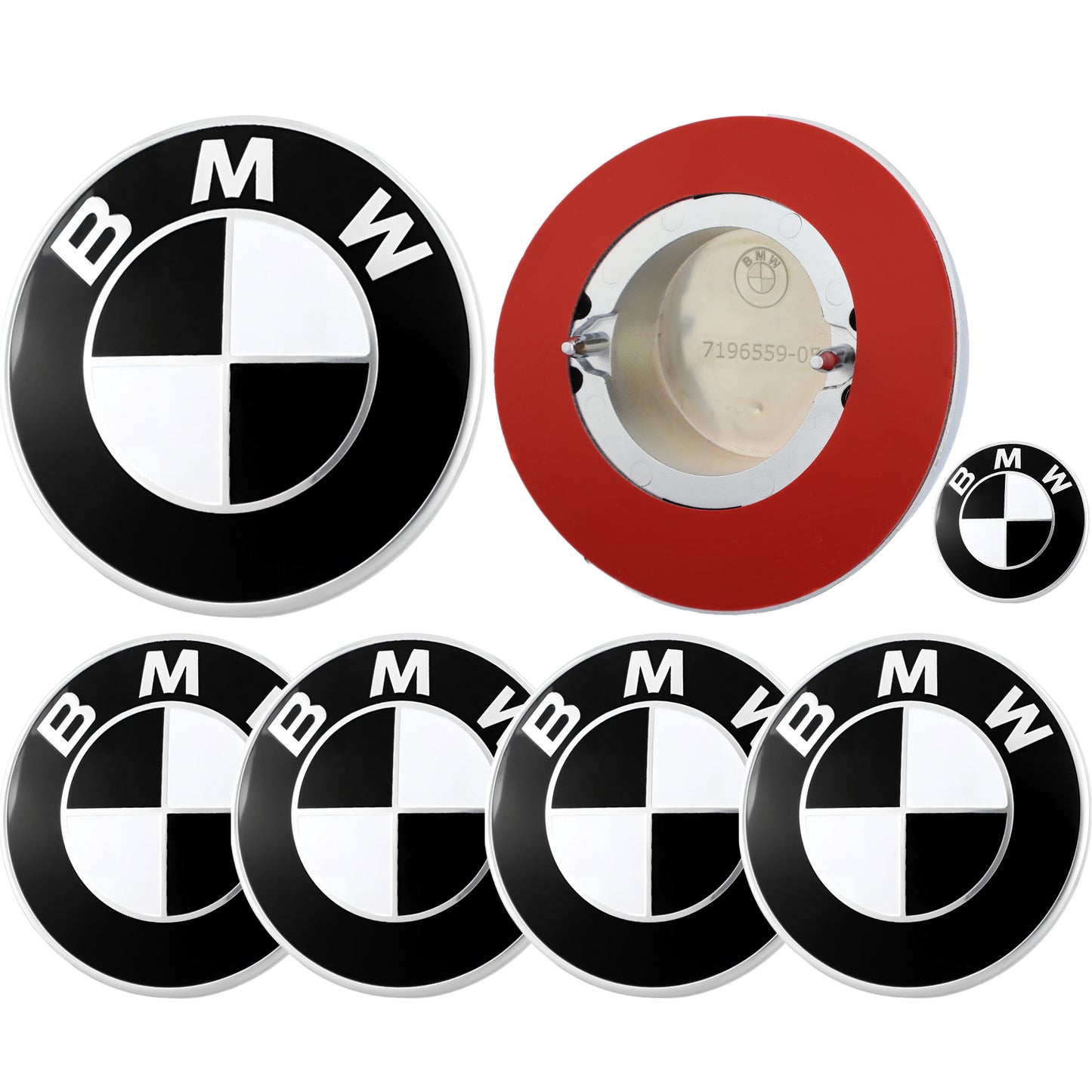 BMW Emblem | Schwarz & Weiß