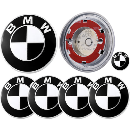 BMW Emblem | Schwarz & Weiß