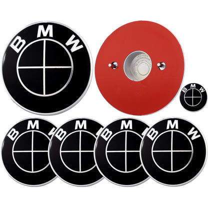 BMW Emblem | Voll Schwarz