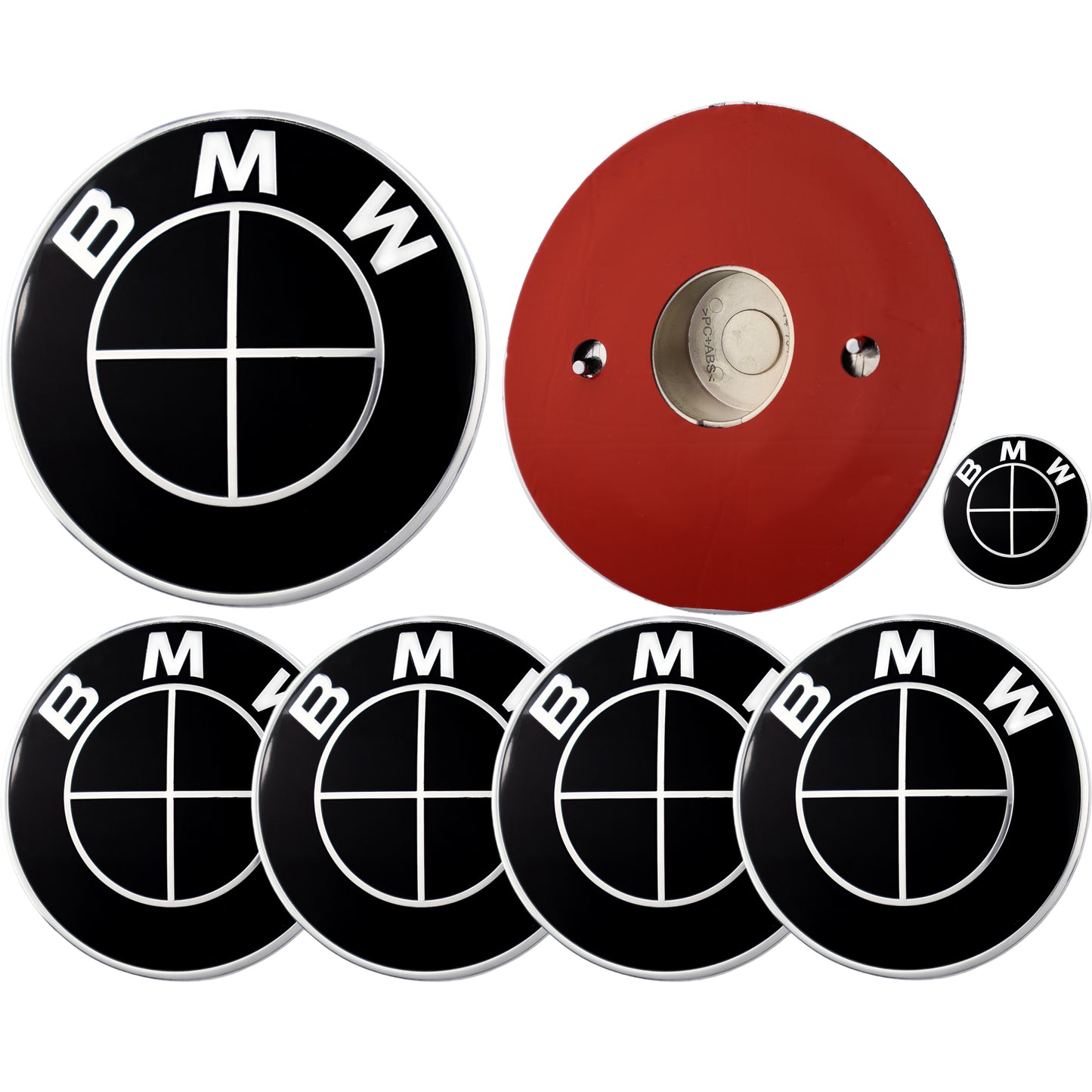BMW Emblem | Voll Schwarz