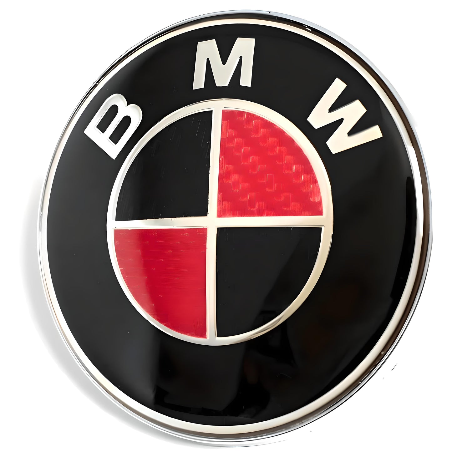 BMW Badge | Red & Black - The Beamer Shop