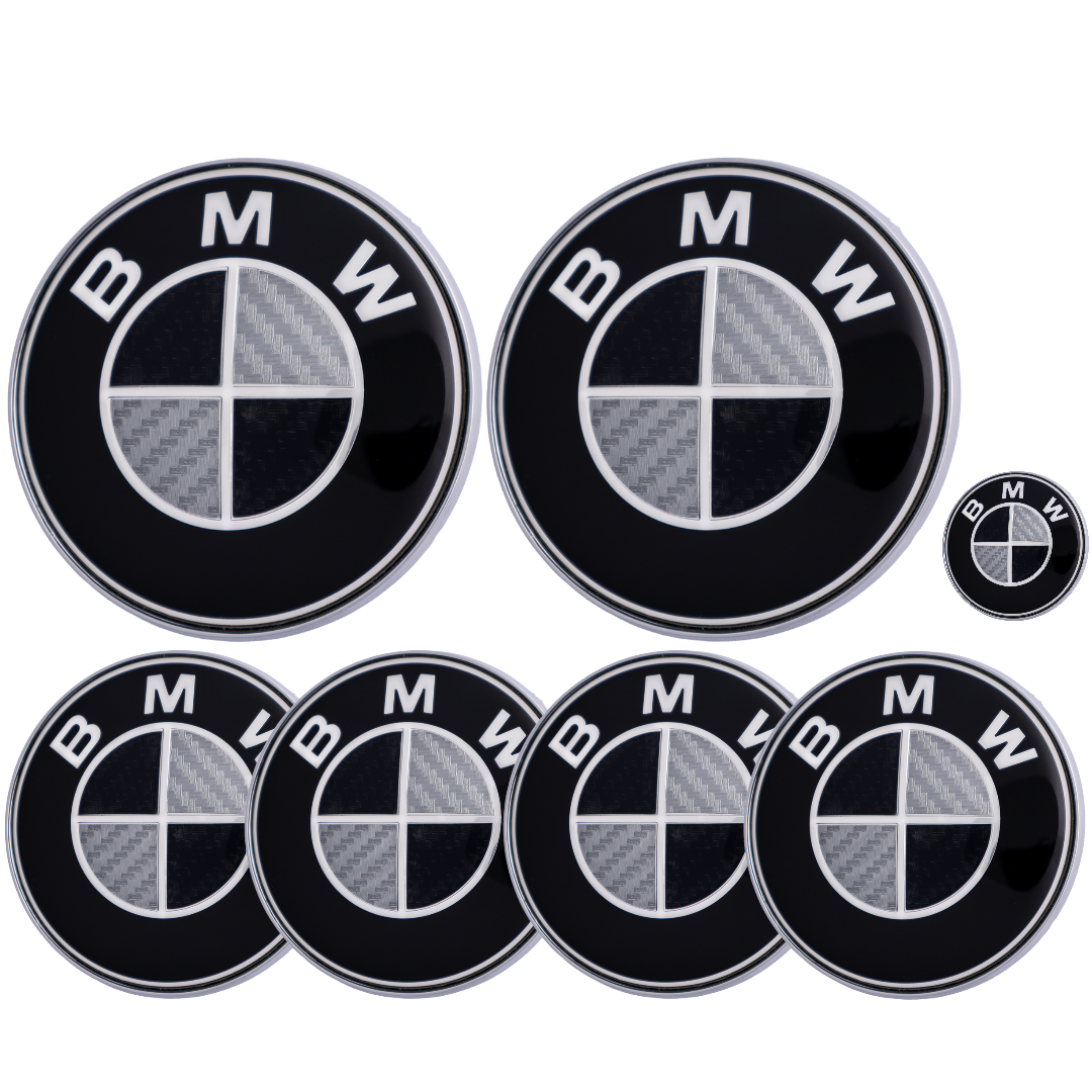 BMW Emblem | Schwarz & Grau