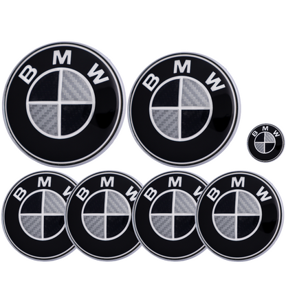 BMW Emblem | Schwarz & Grau