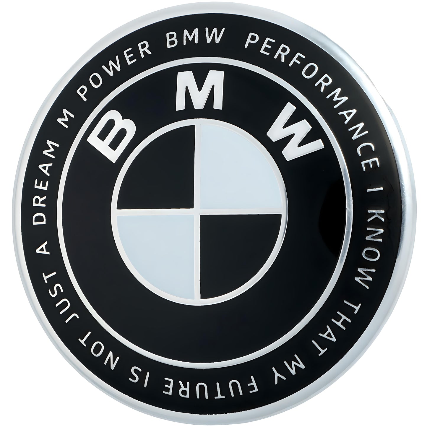 BMW 50th Anniversary Badge | Black & White