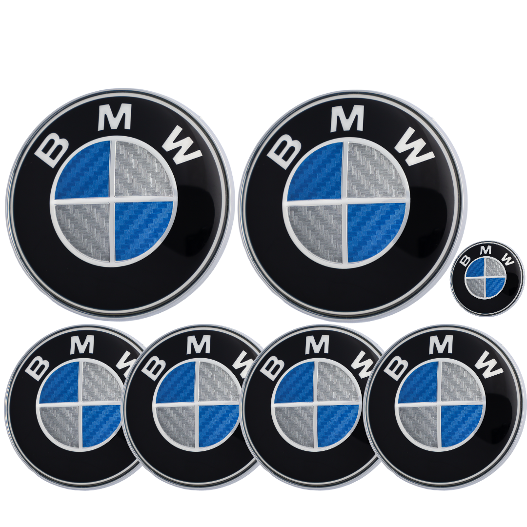 BMW Badge | Blue & Grey