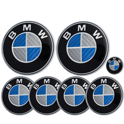BMW Badge | Blue & Grey