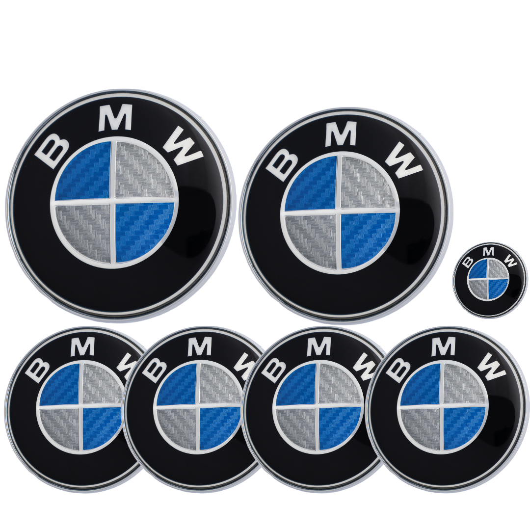 BMW Badge | Blue & Grey