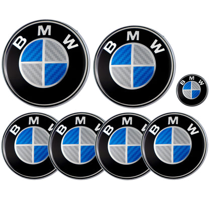 BMW Badge | Blue & Grey