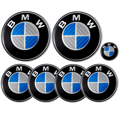 BMW Badge | Blue & Grey