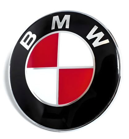 BMW Badge | Red & White - The Beamer Shop