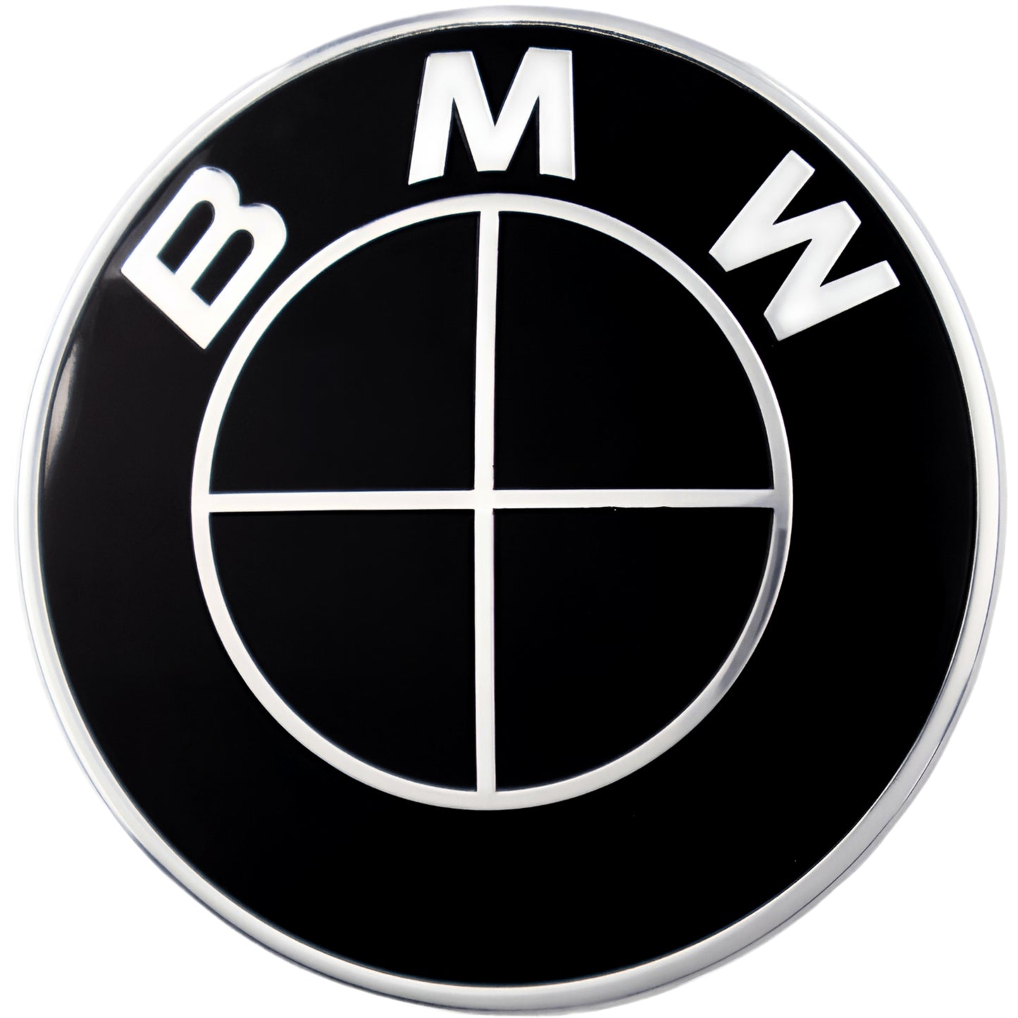 BMW Emblem | Voll Schwarz