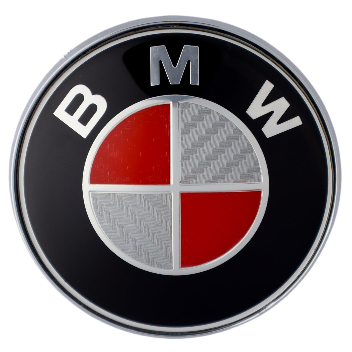 BMW Badge | Red & Grey