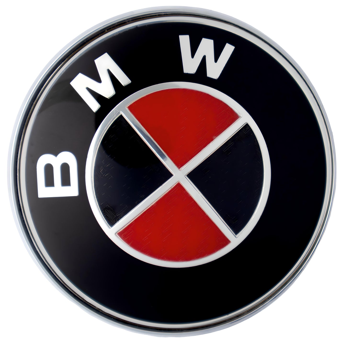 BMW Badge | Red & Black