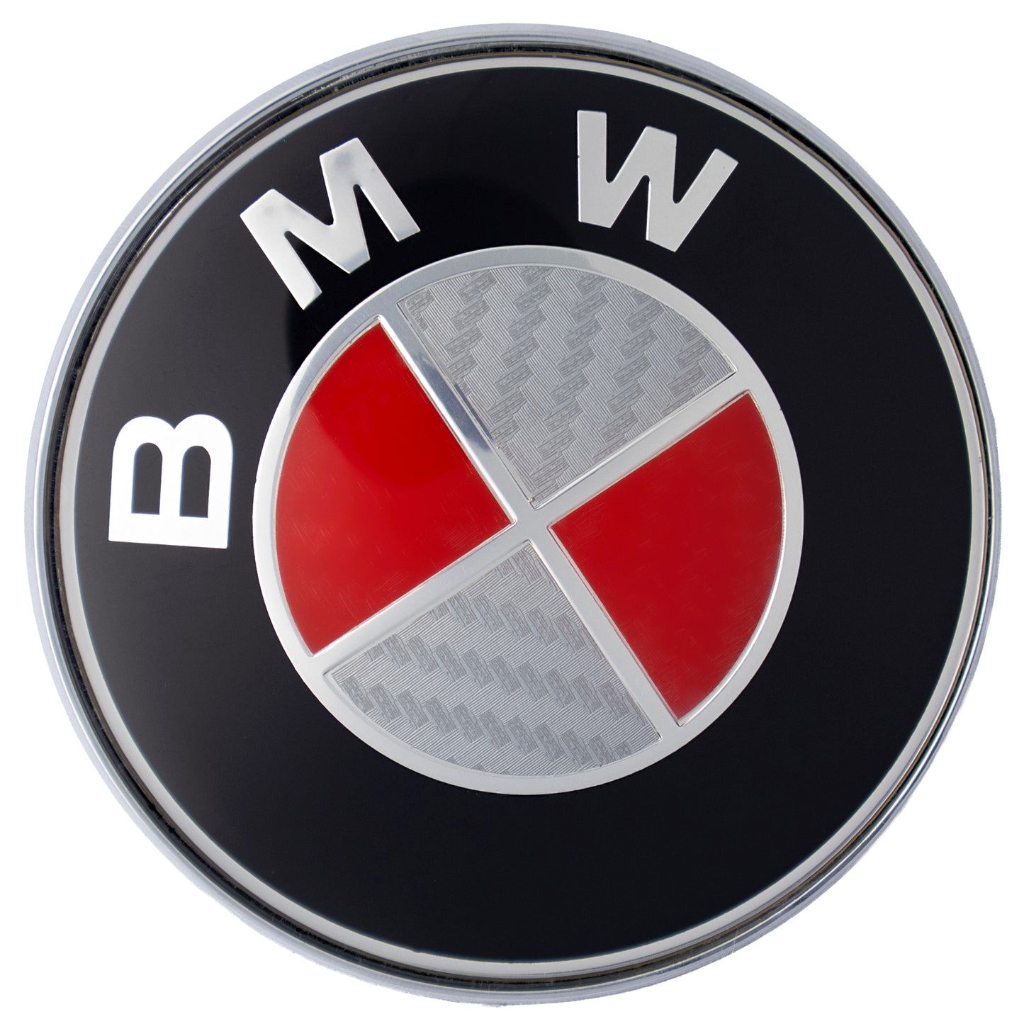 BMW Badge | Red & Grey