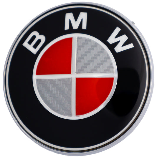 BMW Emblem | Rot & Grau