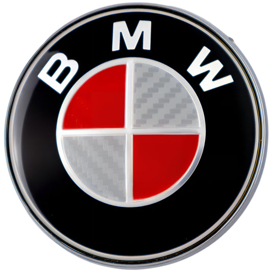 BMW Badge | Red & Grey