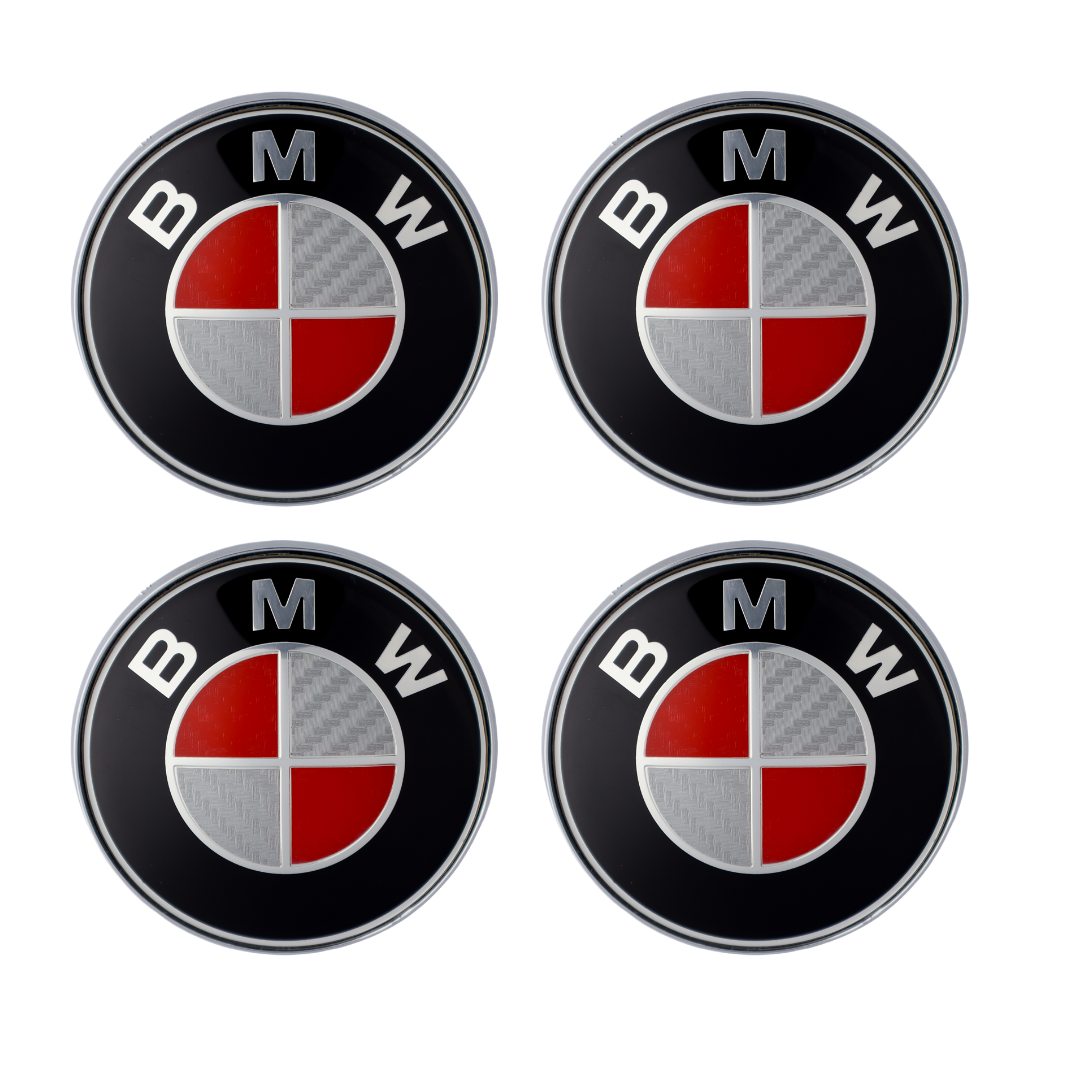 BMW Badge | Red & Grey