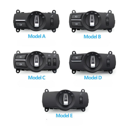 BMW HEAD LIGHT SWITCH | 5 6 7 X3 X4 F10 F11 F06 F12 F01 F02 F07 F25 F26 (2008 - 2018)