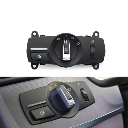 BMW HEAD LIGHT SWITCH | 5 6 7 X3 X4 F10 F11 F06 F12 F01 F02 F07 F25 F26 (2008 - 2018)