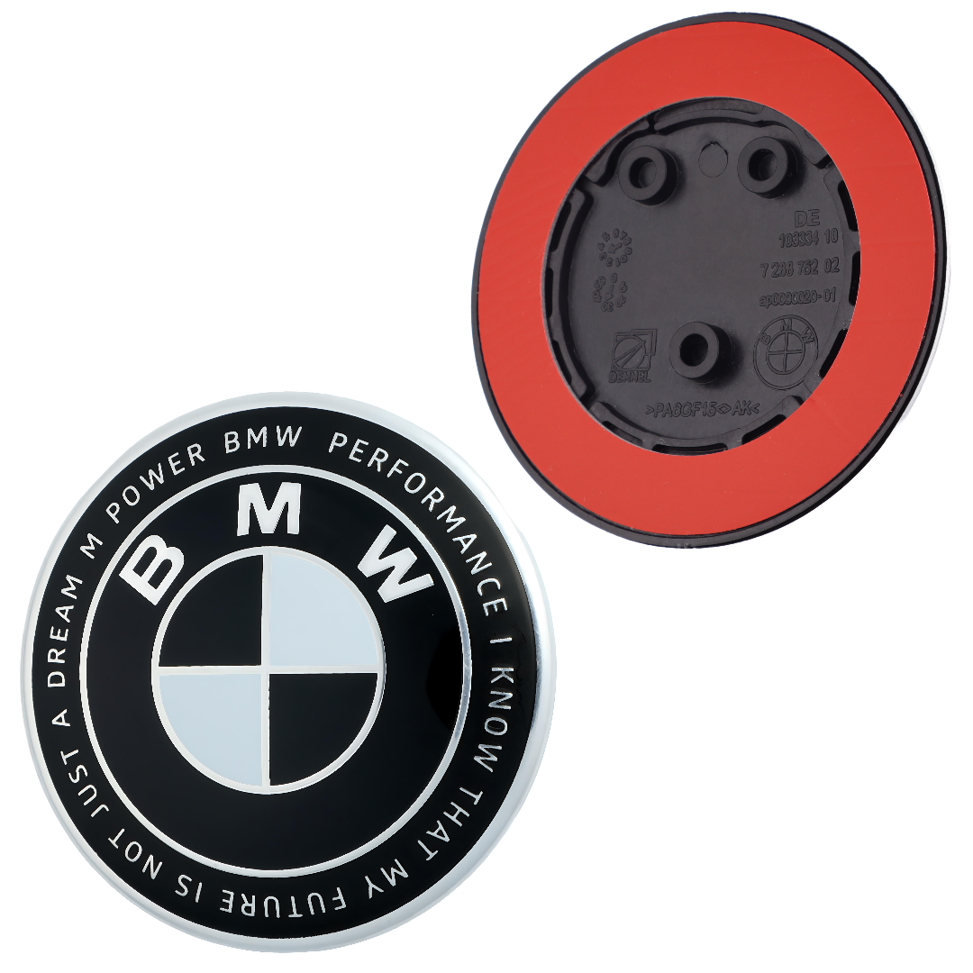 BMW 50th Anniversary Badge | Black & White