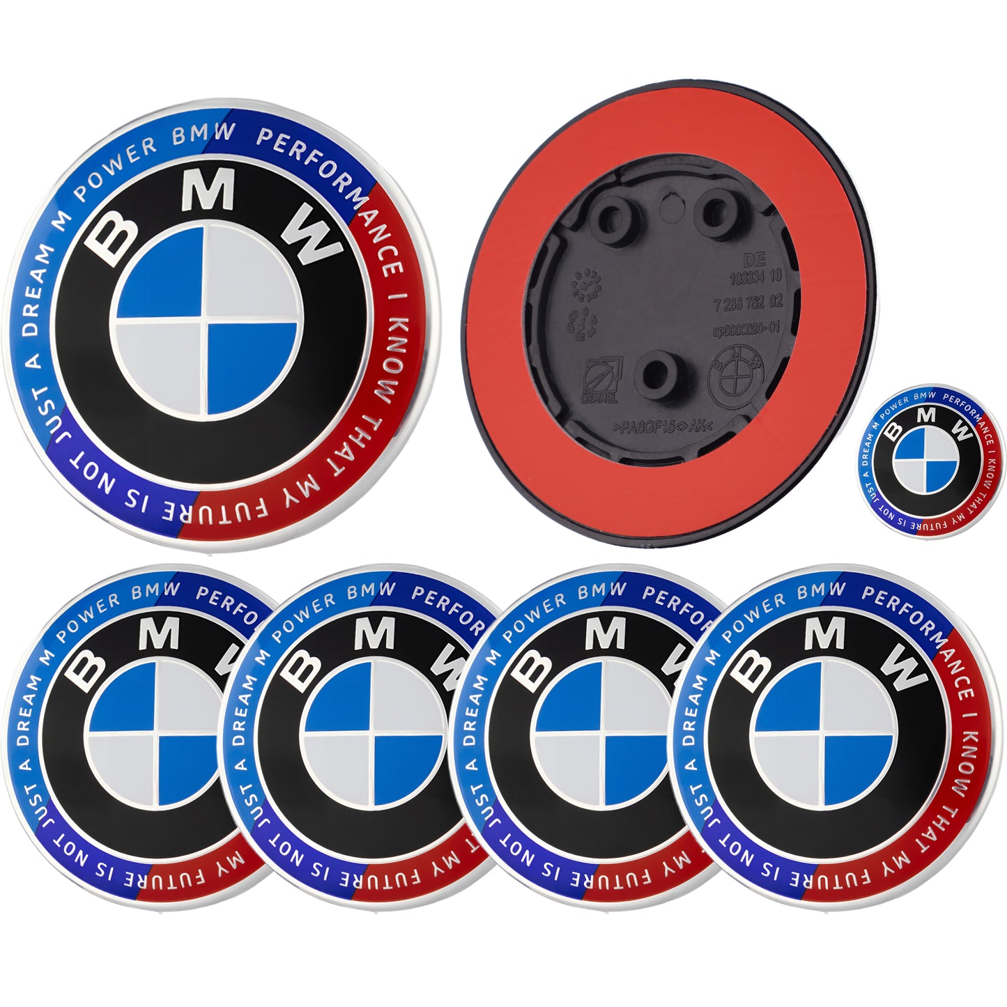 BMW 50th Anniversary Badge | Blue & Red