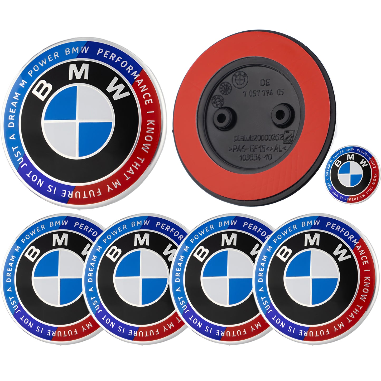 BMW 50th Anniversary Badge | Blue & Red