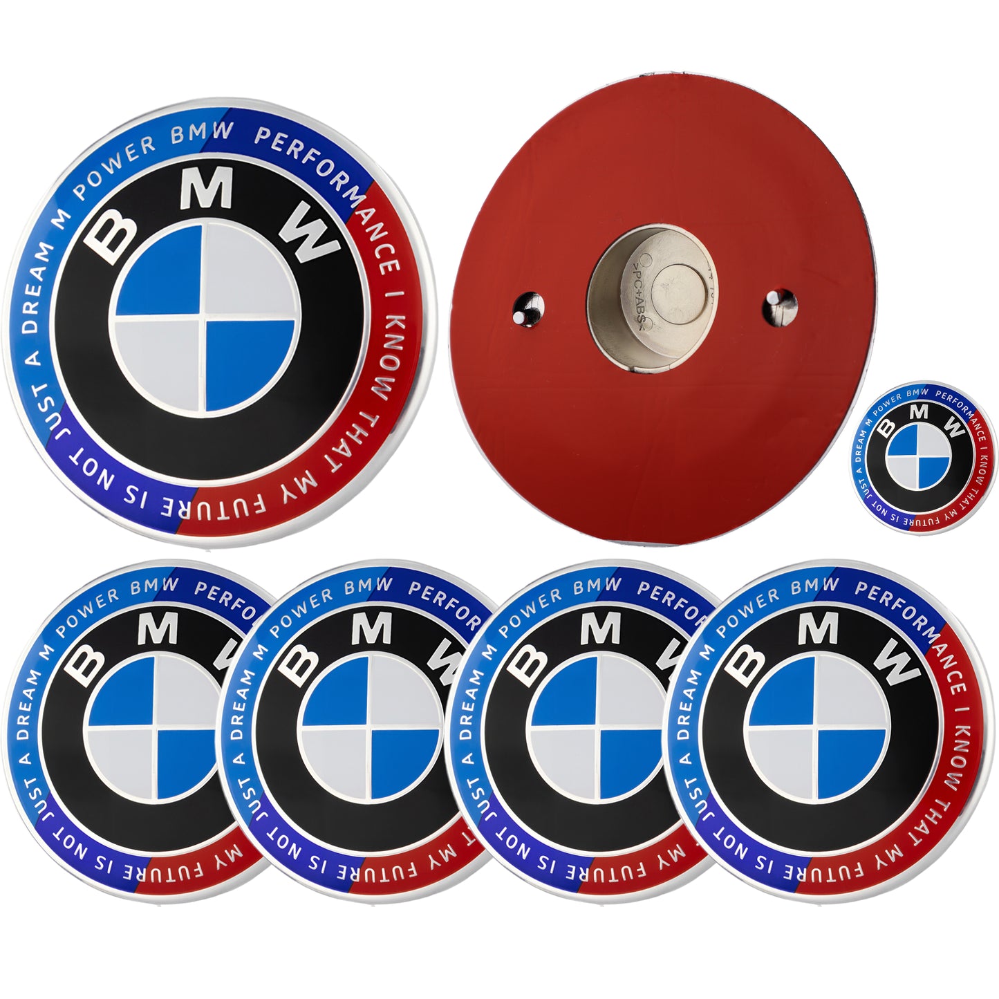 BMW 50th Anniversary Badge | Blue & Red