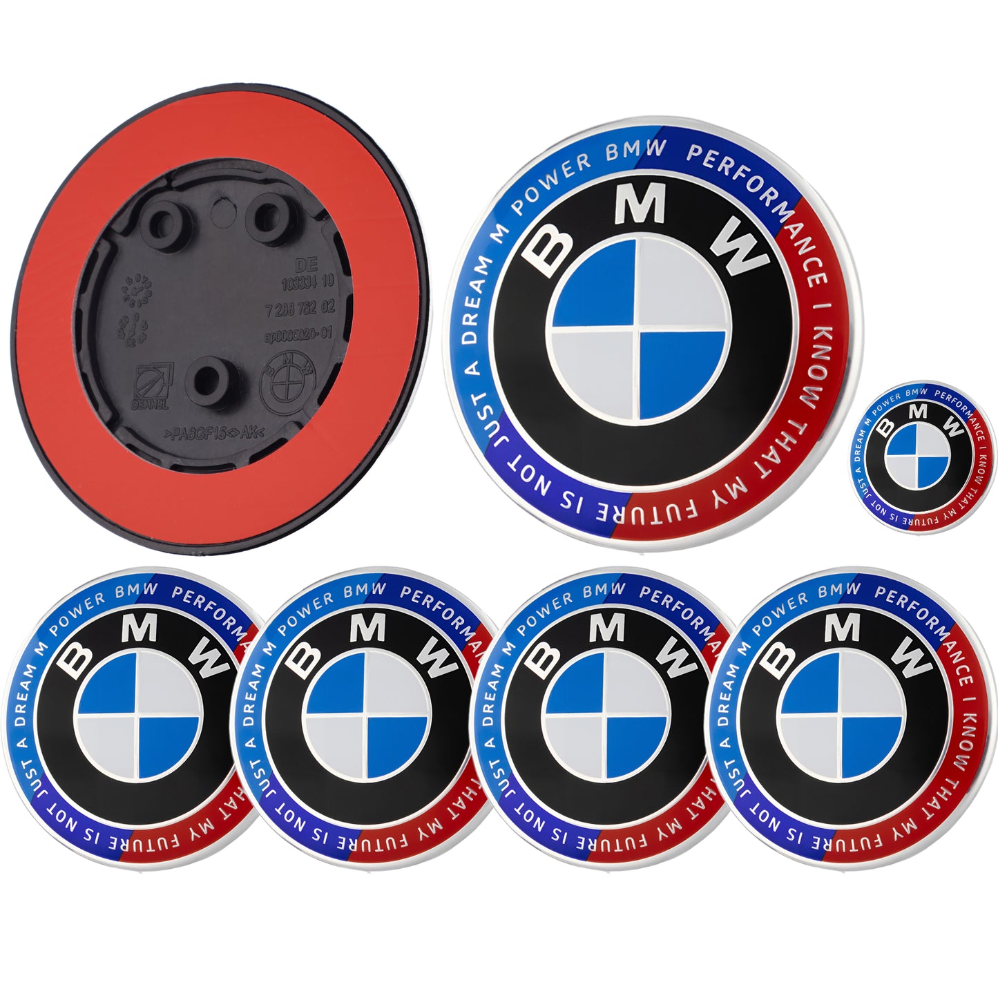 BMW 50th Anniversary Badge | Blue & Red