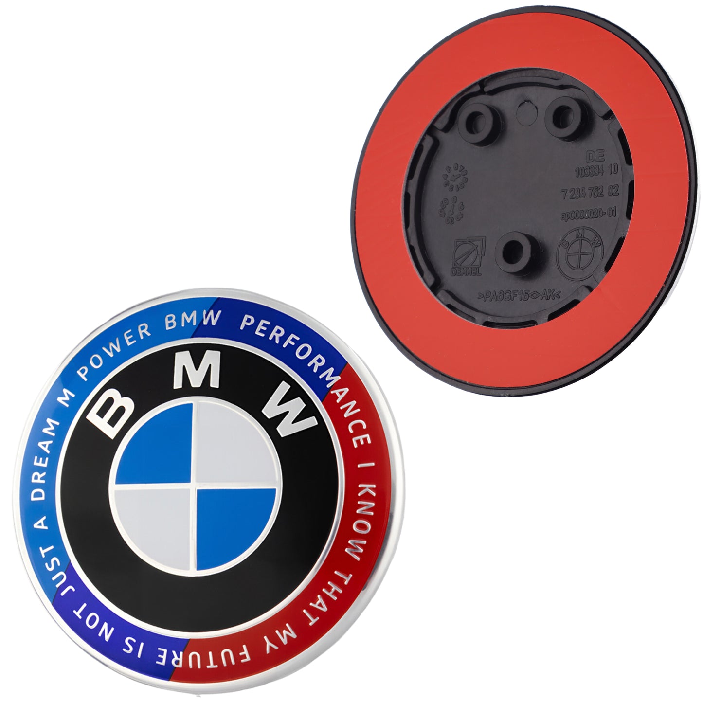 BMW 50th Anniversary Badge | Blue & Red