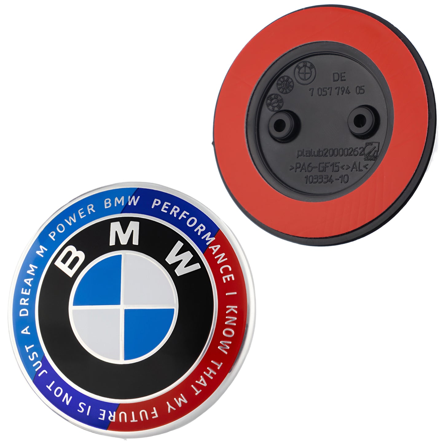 BMW 50th Anniversary Badge | Blue & Red