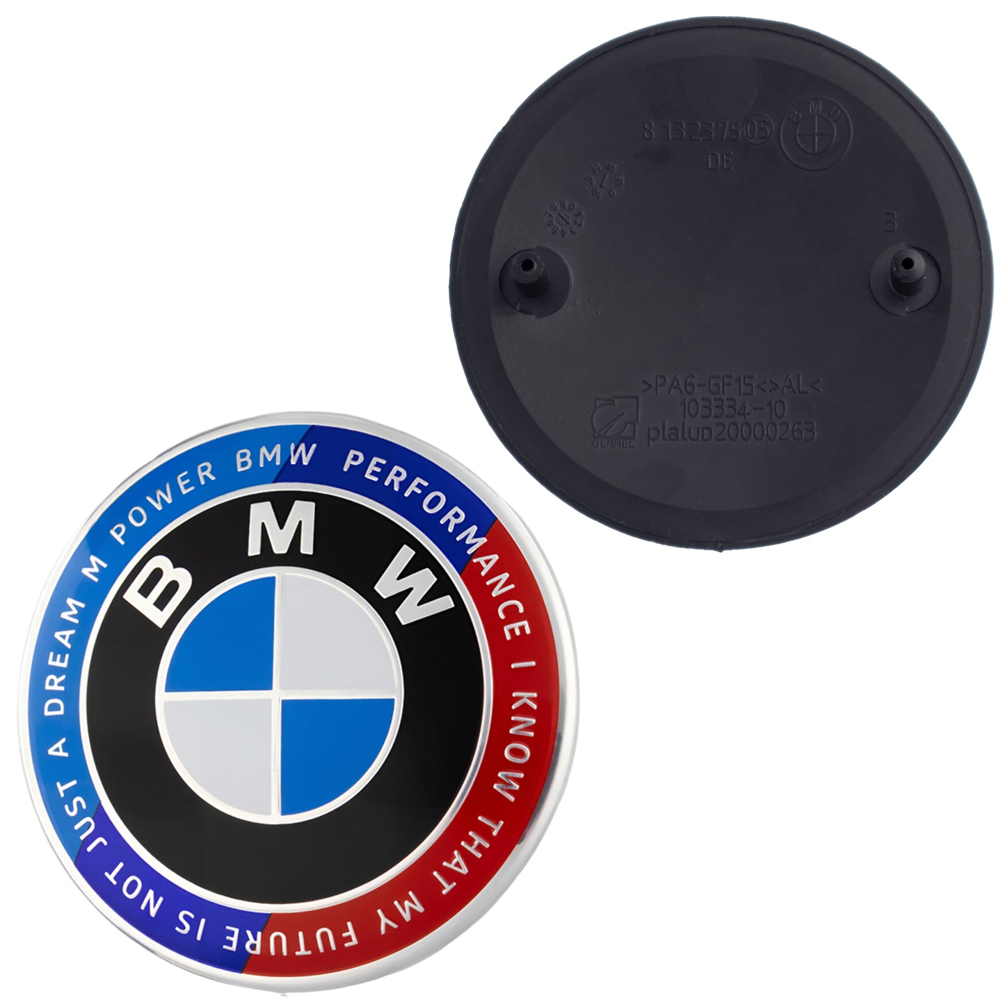 BMW 50th Anniversary Badge | Blue & Red