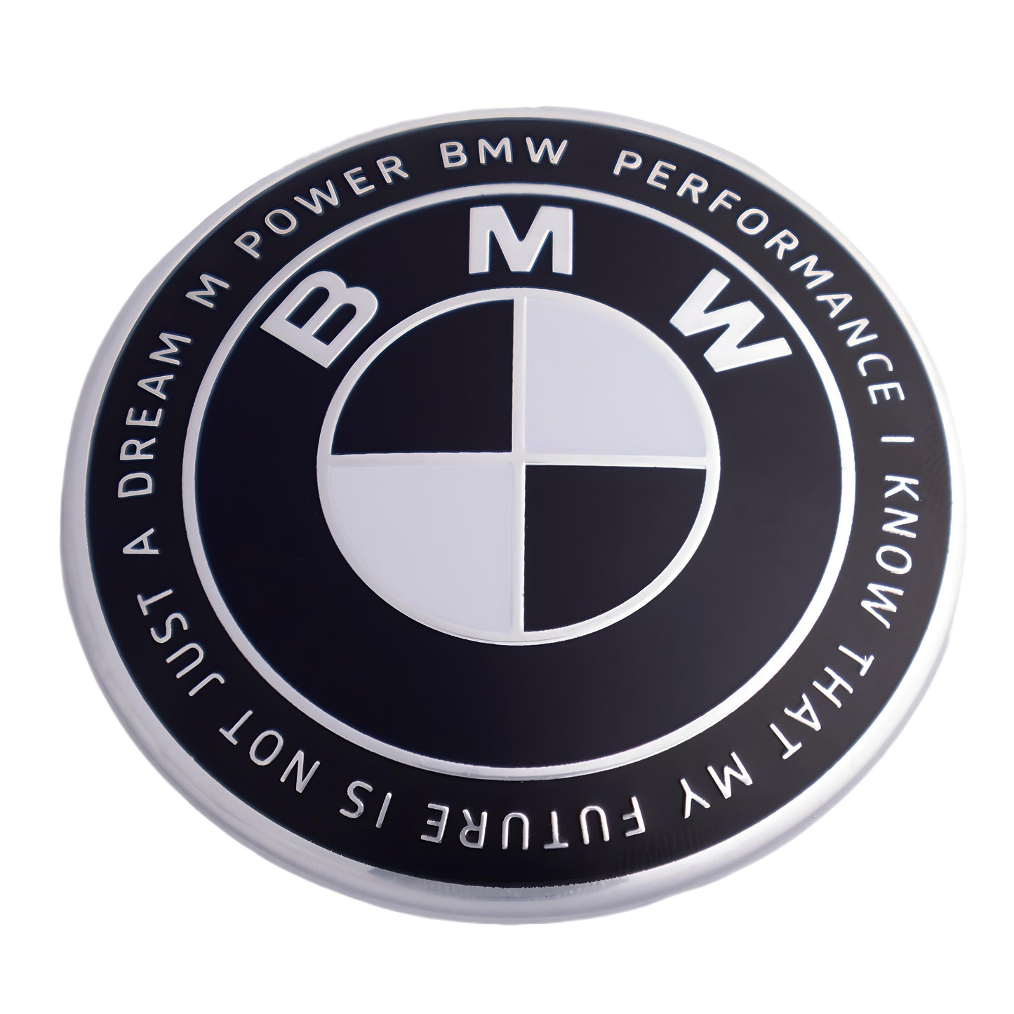 BMW 50th Anniversary Badge | Black & White